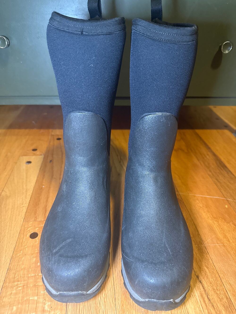 Muck Boot Company Kids Size 4 Tall Waterproof Neoprene Rubber Boots Black